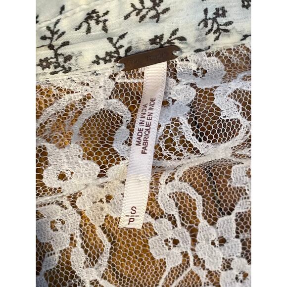 Free People All That Glitters Button Down Shirt Size S - Picture 2 of 8